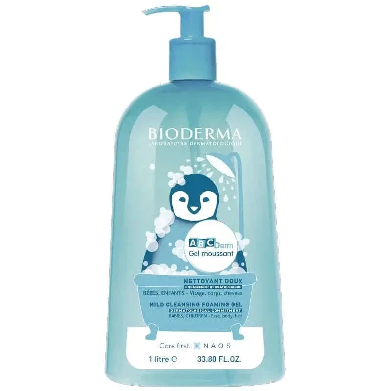 Bioderma ABCDerm Gel Moussant 1L — preț și oferte