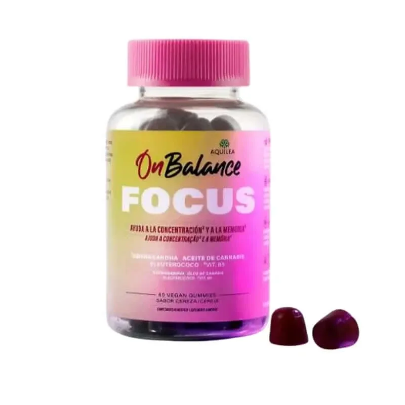 Aquilea OnBalance Focus 60 de gumii cu aromă de cireșe — preț și oferte