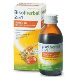 Sanofi Bisoherbal 2 în 1 sirop fără zahăr 133ml — preț și oferte