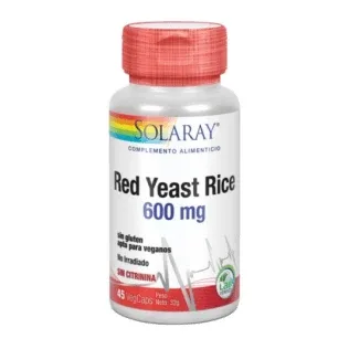 Solaray Red Yeast Rice 45 VegCaps — preț și oferte