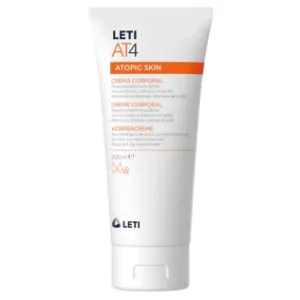 Leti AT4 Cremă de corp emolientă pentru piele atopică și/sau uscată 200ml
