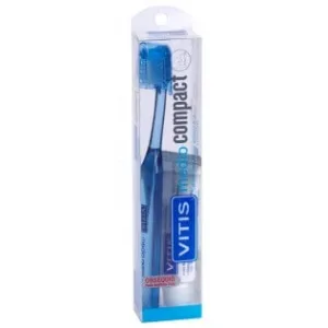 Periuța de dinți pentru adulți Vitis Compact Medium 1u