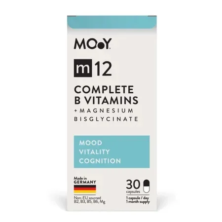 Complete B Vitamins + Magnesium Bisglycinate m12, 30 capsule, Molecules of Youth — preț și oferte