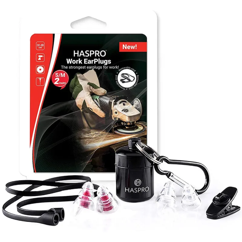 Haspro Work Universal, dopuri pentru urechi, 4 bucăți +1 filtru — preț și oferte