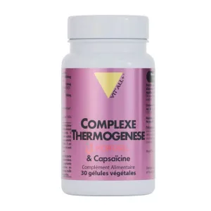 Vit'All+ Complex termogenic cu Morosil™ și capsaicină 30 capsule vegetariene