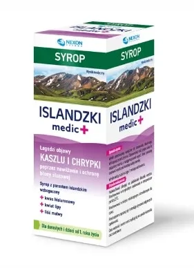 Sirop, Icelandic medic+, sirop, 125 ml - Termen lung de valabilitate! — preț și oferte