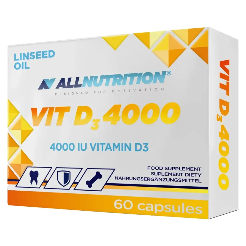 Allnutrition D3 4000, 60 capsule — preț și oferte