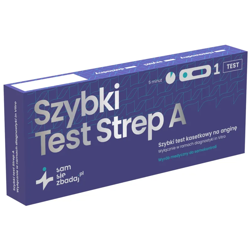 Integra Test Strep A, test rapid pe casetă pentru amigdalită, 1 buc — preț și oferte