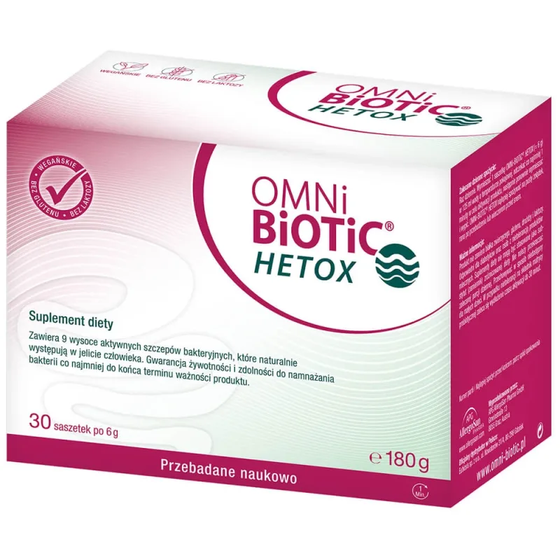 OmniBiotic Hetox, pulbere, 6 g x 30 pliculețe Institut AllergoSan — preț și oferte