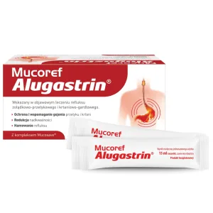Mucoref Alugastrin, 15 ml x 14 plicuri