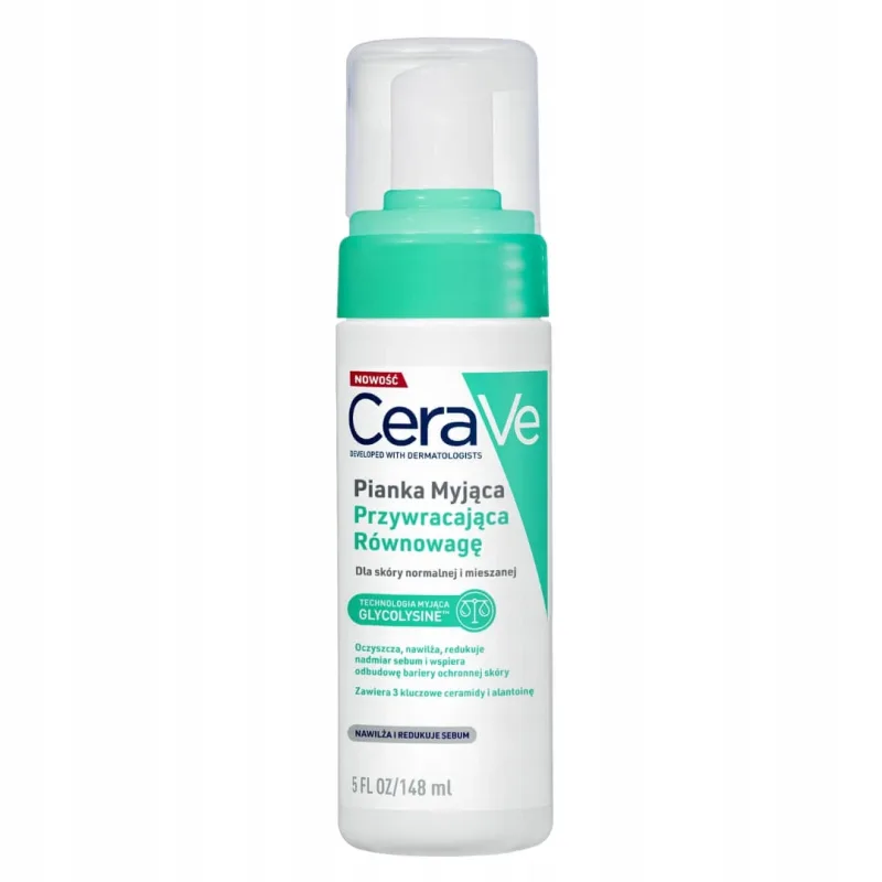 CeraVe, spumă de curățare reechilibrantă, 150 ml — preț și oferte