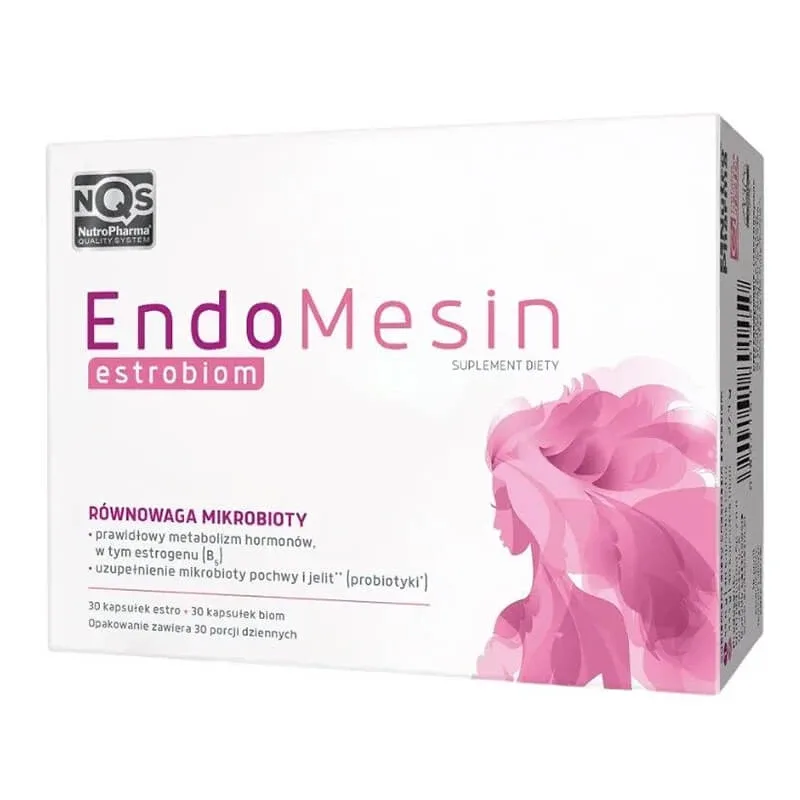EndoMesin Estrobiom, 30 capsule estro + 30 capsule biom NutroPharma — preț și oferte
