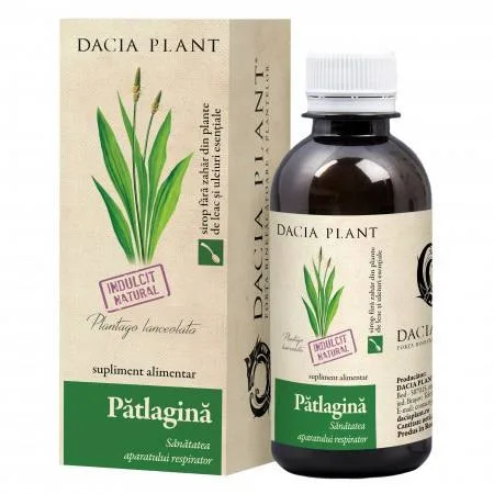 Sirop de patlagina, 200ml, Dacia Plant — preț și oferte