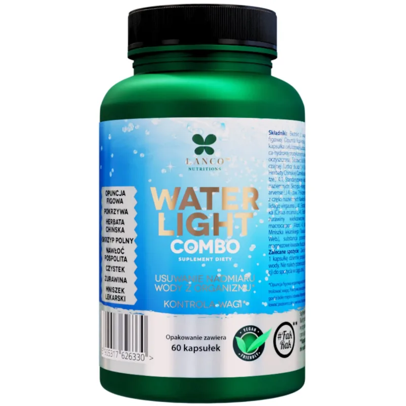 Lanco Nutritions Water Light Combo, 60 capsule — preț și oferte