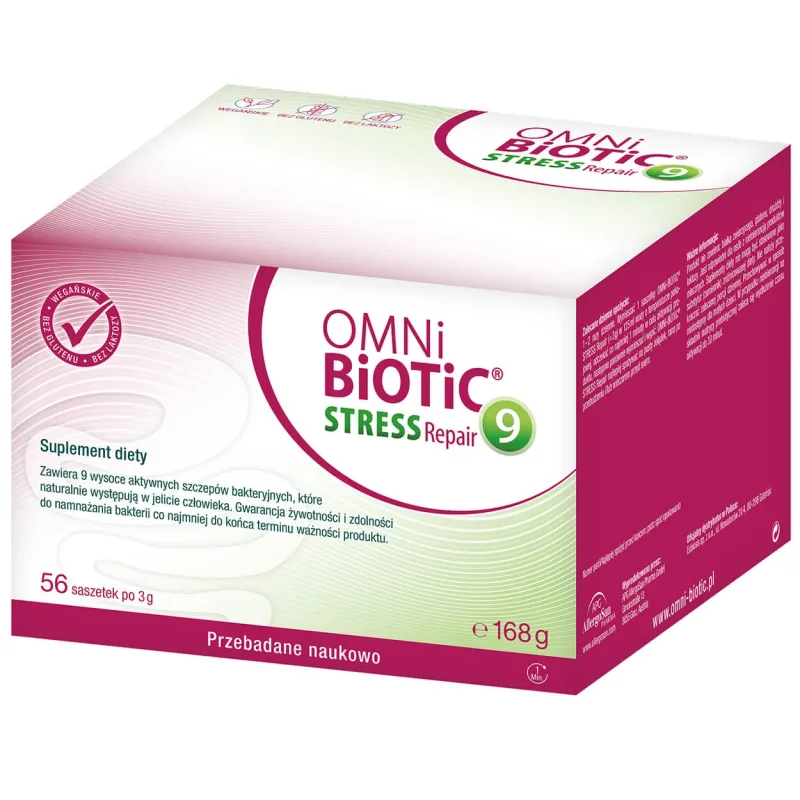 OmniBiotic Stress Repair 9, pulbere, 3 g x 56 pliculețe Institut AllergoSan — preț și oferte
