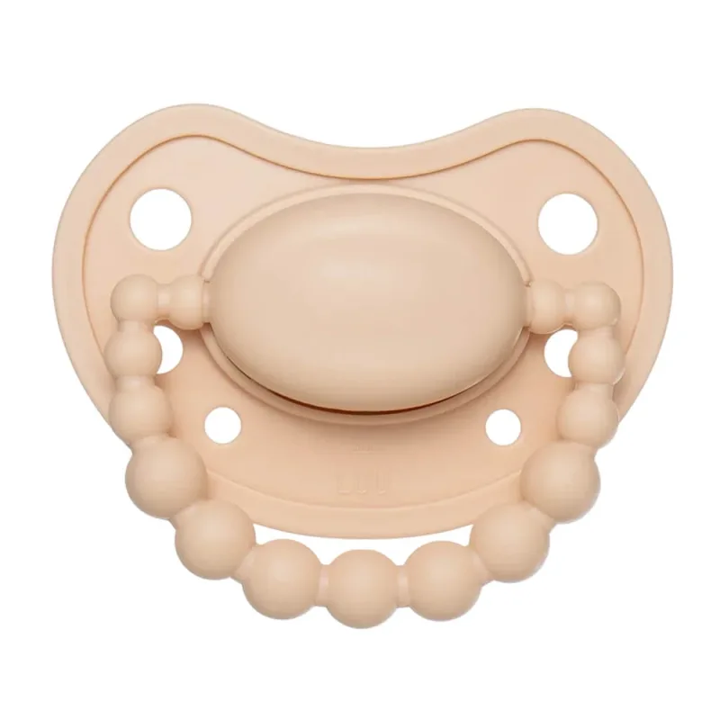 Luu Kids, suzetă, poziționare, silicon, Cookie Beige, 3-6 luni, 1 buc — preț și oferte