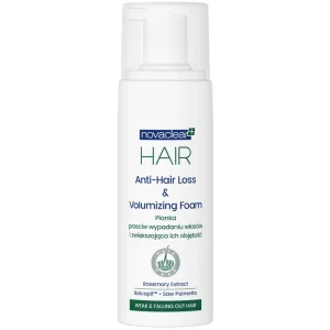 Novaclear Hair, spumă împotriva căderii părului și volumizantă, 150 ml