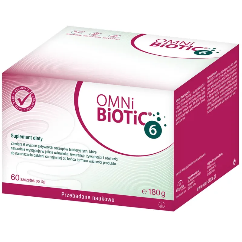 OmniBiotic 6, pulbere, 3 g x 60 pliculețe Institut AllergoSan — preț și oferte