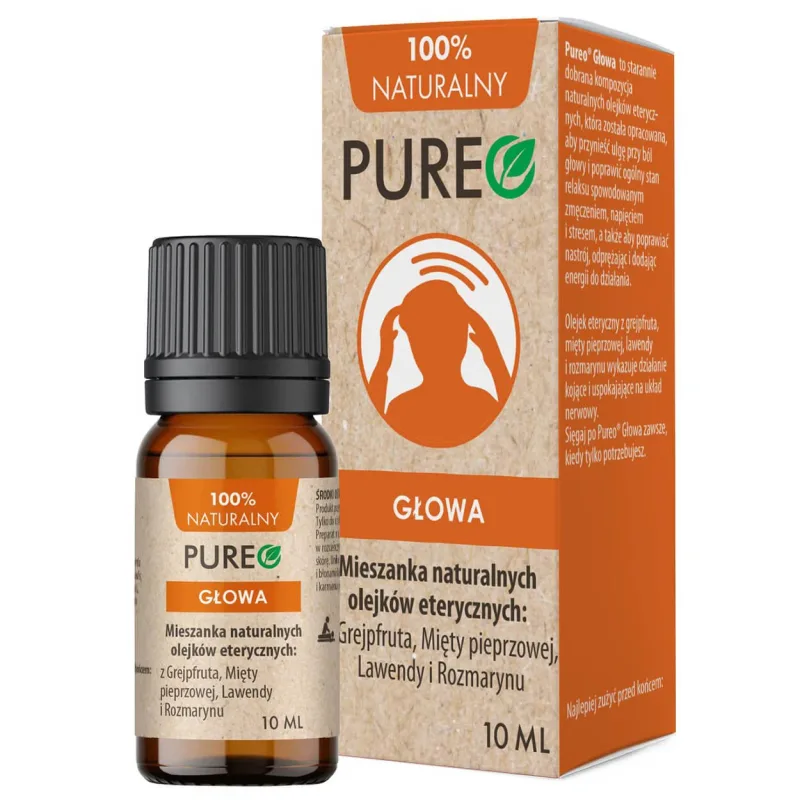 Pureo Head, amestec de uleiuri esențiale, 10 ml — preț și oferte