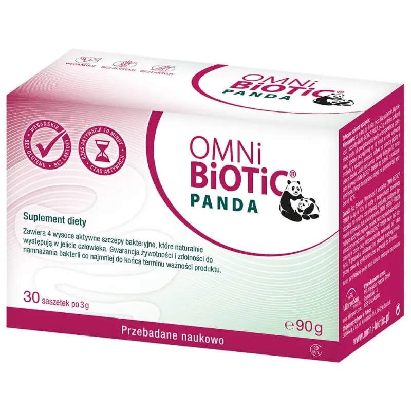 OmniBiotic Panda, pulbere, de la naștere, 3 g x 30 pliculețe Institut AllergoSan — preț și oferte