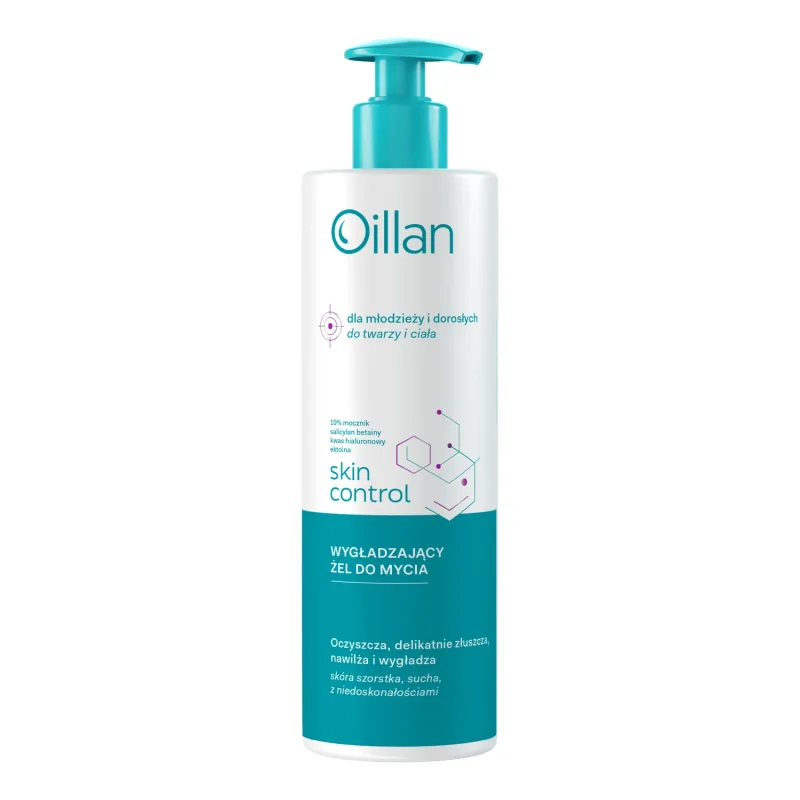 Oillan Skin Control, gel de curățare netezitor, 400 ml — preț și oferte