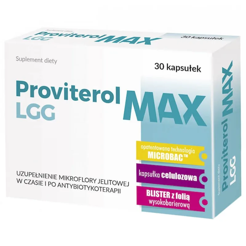 Proviterol LGG Max, 30 capsule Salvum — preț și oferte