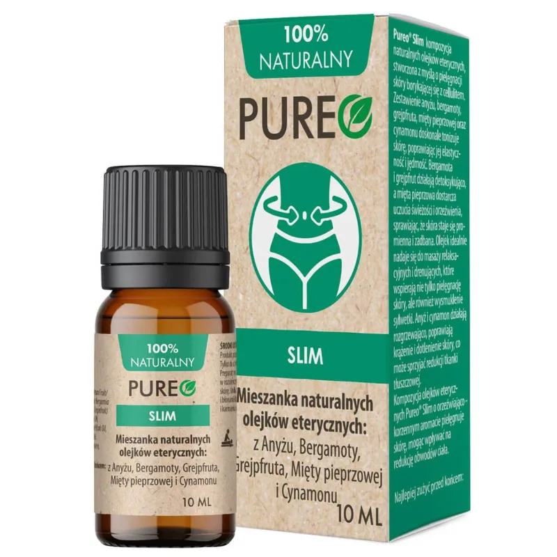 Pureo Slim, amestec de uleiuri esențiale, 10 ml — preț și oferte