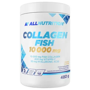 Allnutrition Colagen de pește 10000 mg, aromă de portocale, 480 g