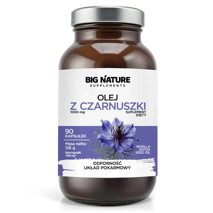 Big Nature Ulei de chimen negru, 90 capsule — preț și oferte