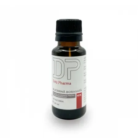 Glicerina boraxata 10%, 20 ml, Dotz Pharma — preț și oferte