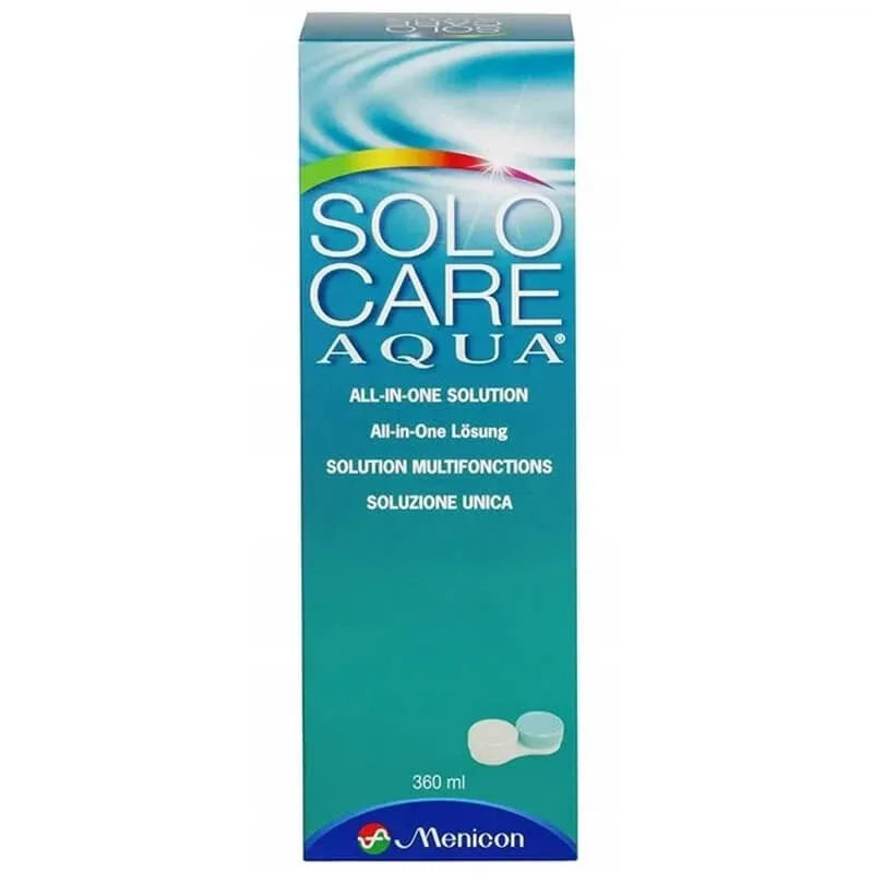 Solo Care Agua, soluție pentru lentile, 360 ml — preț și oferte