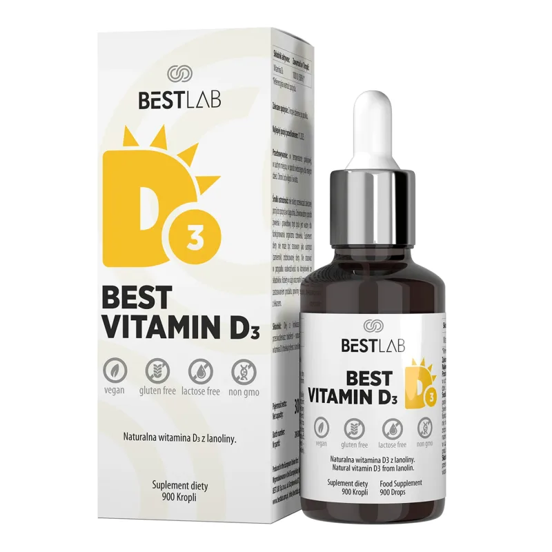 BestLab Best Vitamina D3, picături, 30 ml — preț și oferte