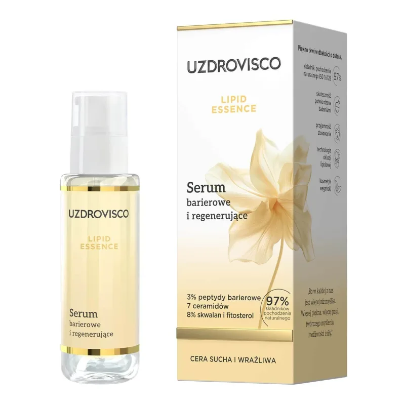 Uzdrovisco Lipid Essence, ser de barieră și regenerare, 30 ml — preț și oferte