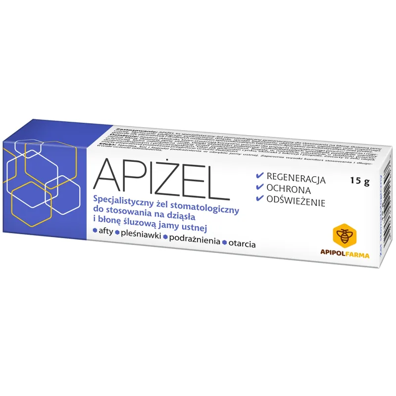 Apiżel, gel dentar specializat, 15 g Farmina — preț și oferte