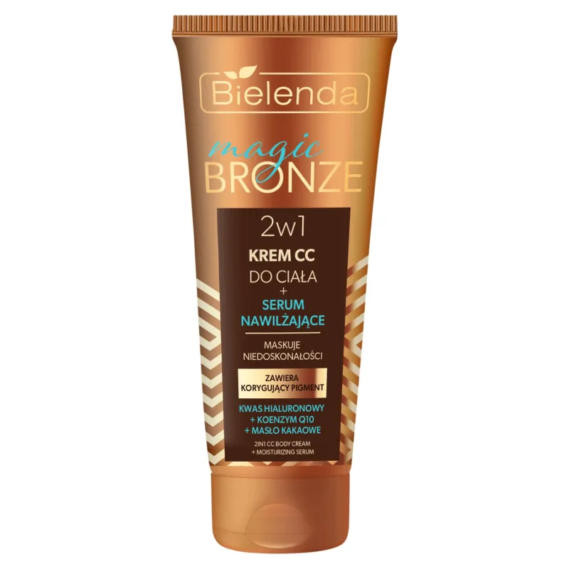 Bielenda Magic Bronze, cremă CC pentru corp + ser hidratant 2în1, 150 ml — preț și oferte
