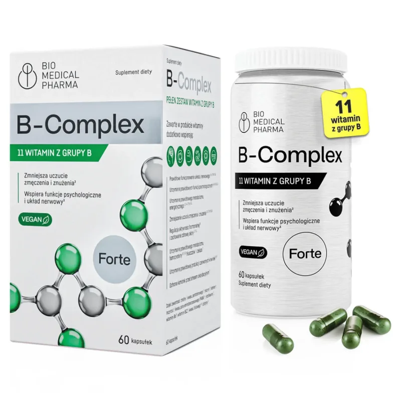 B-Complex, 60 capsule — preț și oferte