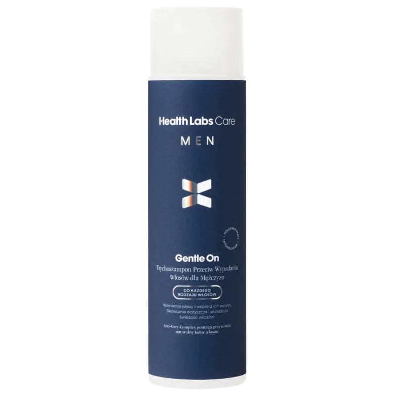 Health Labs Gentle On, tricocampon anti-pierdere a părului pentru bărbați, 250 ml — preț și oferte