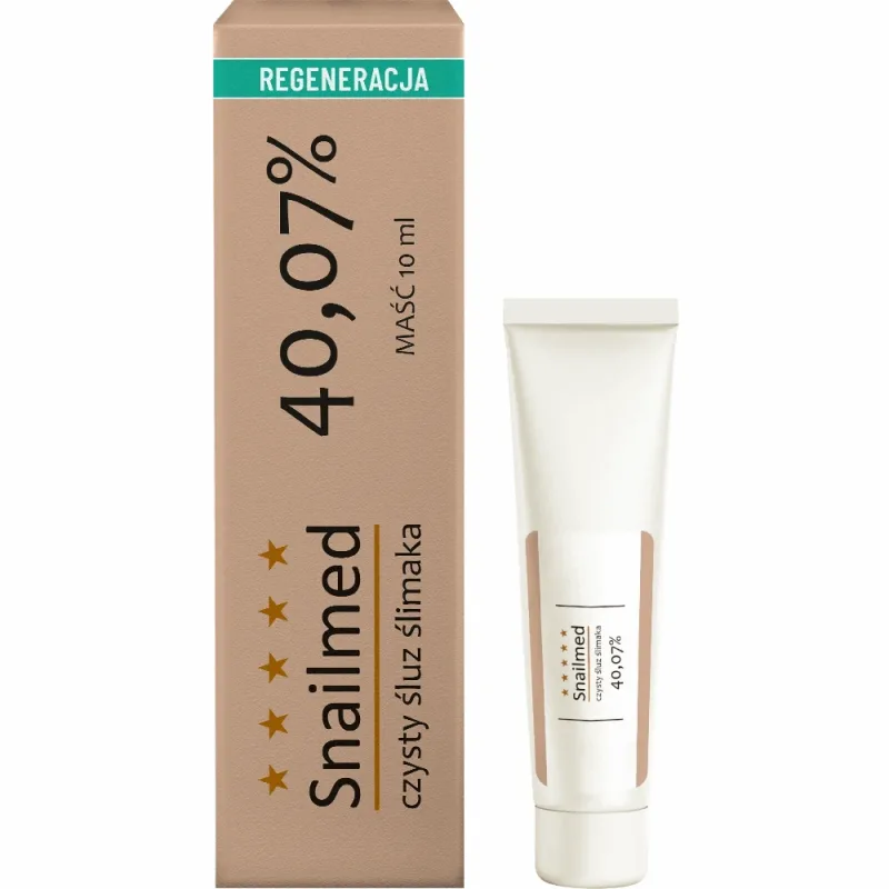 Snailmed, unguent regenerant pentru cicatrici cu mucus de melc și acid hialuronic, 10 ml — preț și oferte