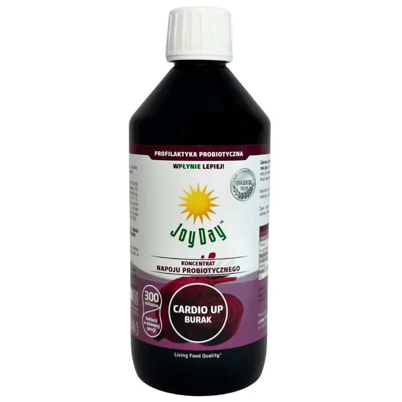 Joy Day Băutură probiotică concentrată, Cardio Up Beetroot, 500 ml — preț și oferte