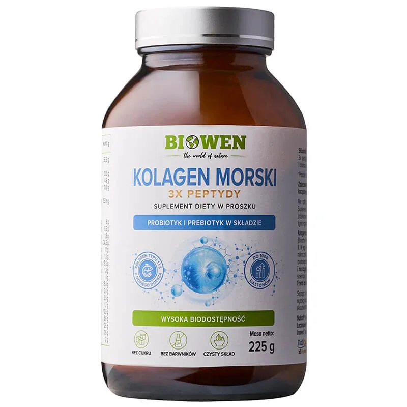 Biowen Colagen marin 3x Peptide, 225 g — preț și oferte
