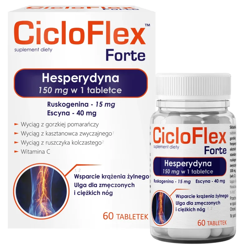 CicloFlex Forte, 60 comprimate Domowa Apteczka — preț și oferte