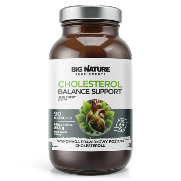 Big Nature Cholesterol Balance Support, 90 capsule — preț și oferte