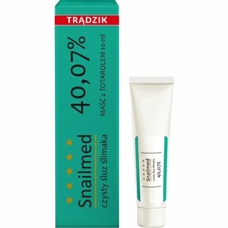 Snailmed, unguent anti-acnee cu mucus de melc, totarol și acid hialuronic, 10 ml — preț și oferte