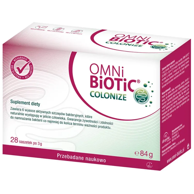 OmniBiotic Colonize, pulbere, 3 g x 28 pliculețe Institut AllergoSan — preț și oferte