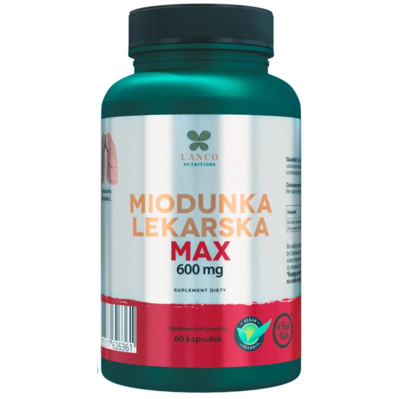 Lanco Nutritions Plumeria medica Max 600 mg, 60 capsule — preț și oferte