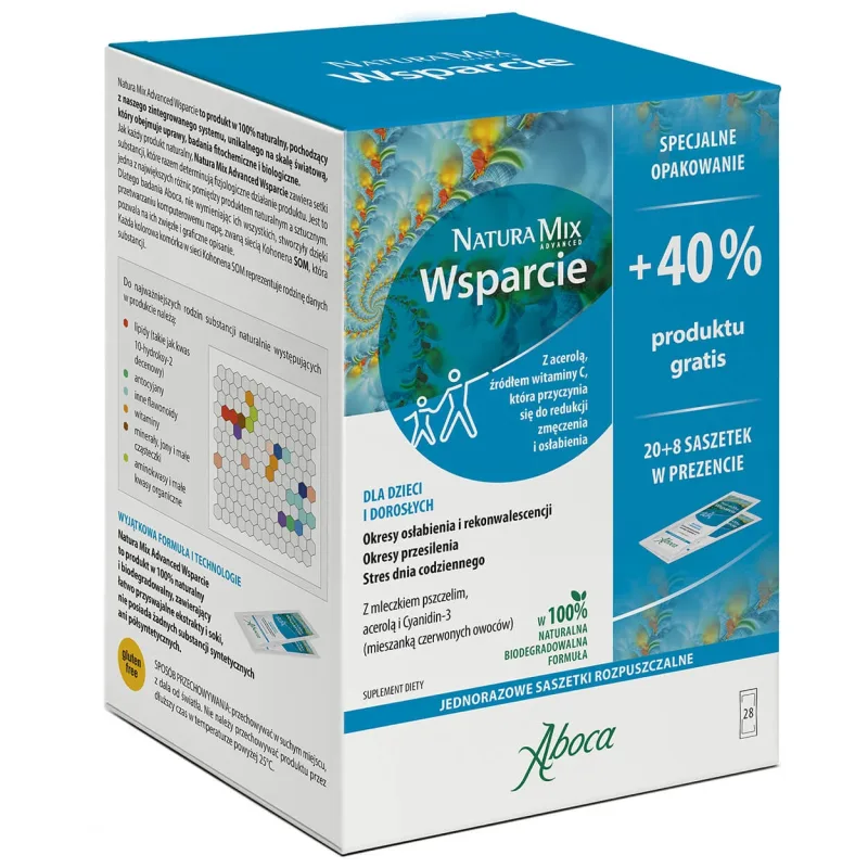 Natura Mix Advanced, 2,5 g x 20 pliculețe + 8 pliculețe — preț și oferte
