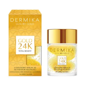 Dermika Luxury Gold 24K Youth Activator, ser 3D de zi și de noapte, 60 g