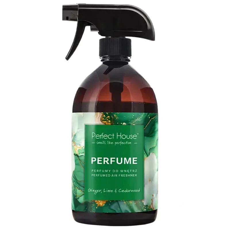Parfum Perfect House, parfum de interior, ghimbir, lime și cedru, 500 ml — preț și oferte