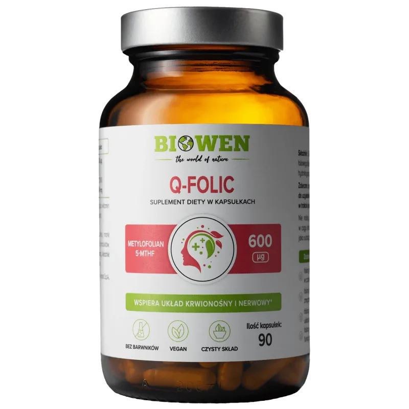 Biowen Q-Folic, 90 capsule — preț și oferte