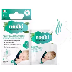 Nasuri, plasturi aromatici pentru copii, de la 18 luni, 6 bucăți